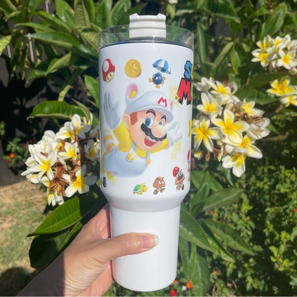 Disney Belle,Winnie the pooh,Barbie,SuperMario,Hello Kitty 40 oz Tumbler… - Picture 4 of 16